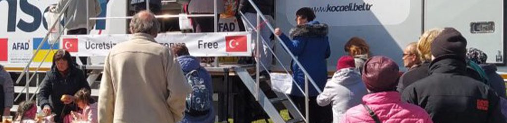 Büyükşehir’in TIR’ı Ukrayna’da