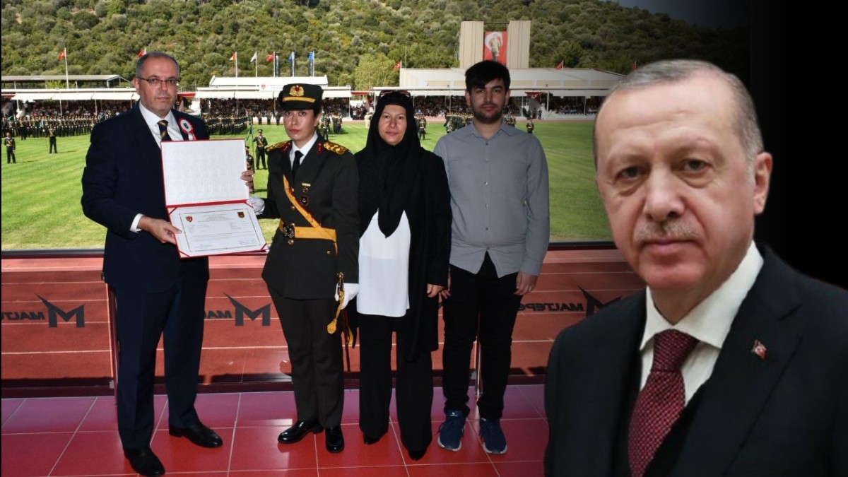 Cumhurbaşkanı Erdoğan, Ömer Halisdemir’in kızını tebrik etti