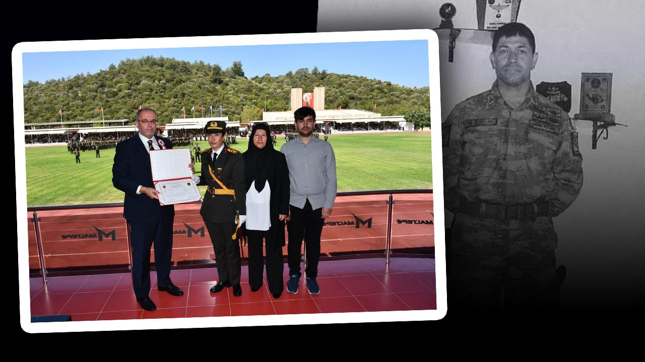 Şehit Ömer Halisdemir’in kızı Elif Nur Halisdemir teğmen oldu