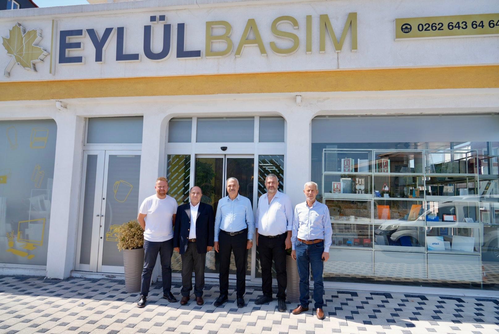 GTO Başkanı Aslantaş ve Meclis Üyelerinden Matbaacılar Federasyonu’na Ziyaret