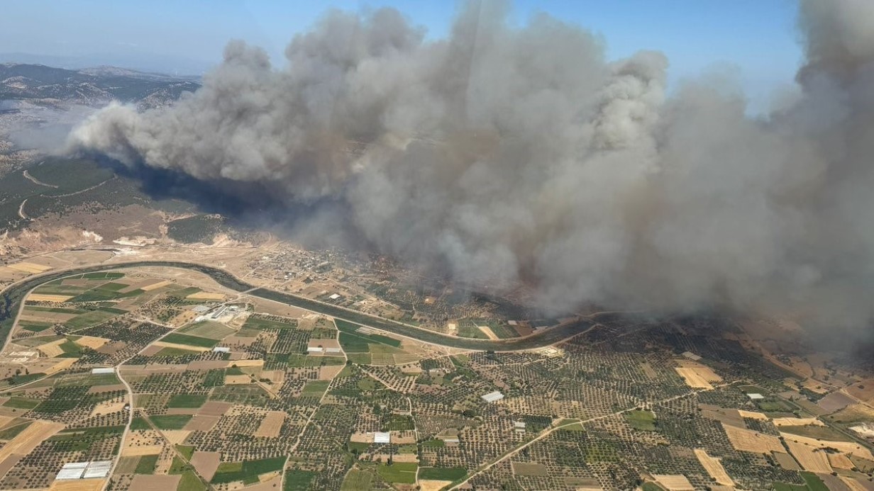 Ayvacık yangınına neden olan iki kişi serbest bırakıldı