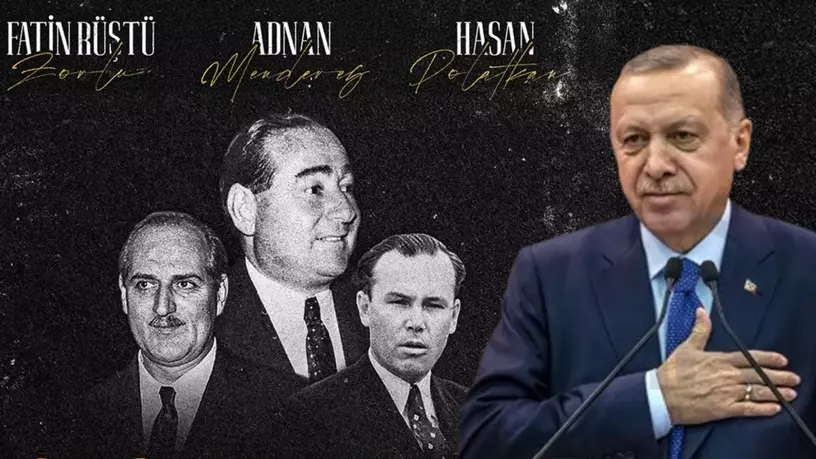 Cumhurbaşkanı Erdoğan’dan Menderes, Zorlu ve Polatkan’a anma