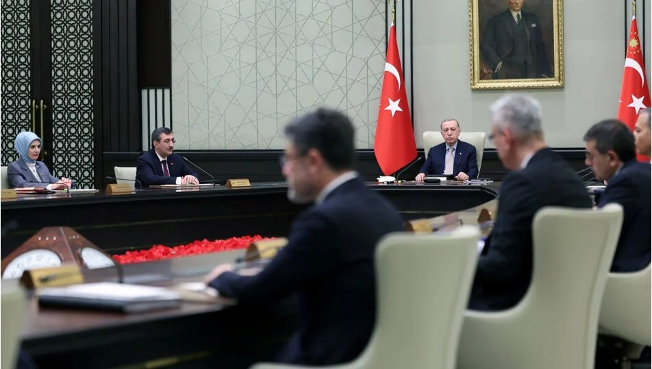 Cumhurbaşkanlığı Kabinesi Beştepe’de toplandı