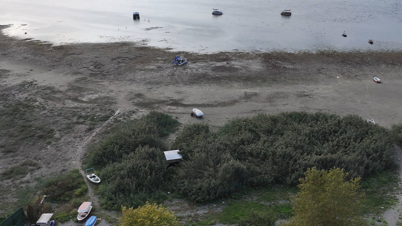 Sapanca Gölü alarm veriyor: Su seviyesi tarihinin en düşük noktasında