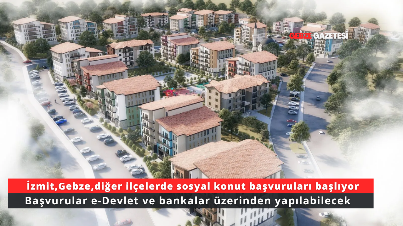Kocaeli’de Yüzyılın Konut Projesi Başvuruları Başlıyor
