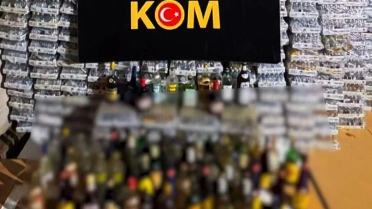 81 ilde sahte ve kaçak içki operasyonu: 169 şüpheliye işlem