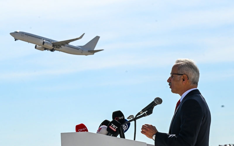 Türk hava sahasında transit uçuşta tüm zamanların rekoru kırıldı