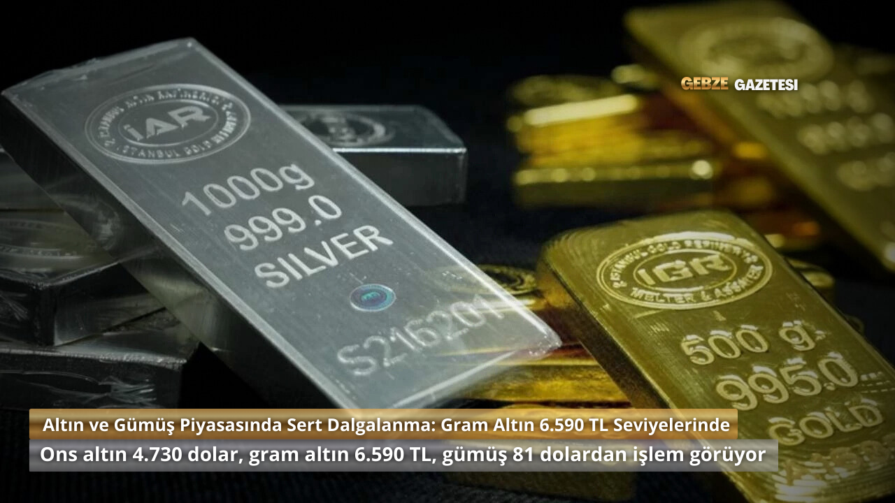 Altın ve Gümüş Piyasasında Sert Dalgalanma Devam Ediyor