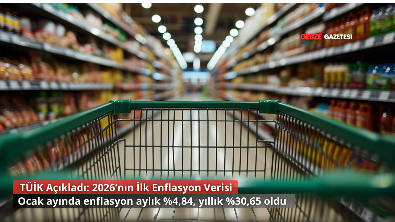 TÜİK Açıkladı: 2026’nın İlk Enflasyon Verisi Belli Oldu