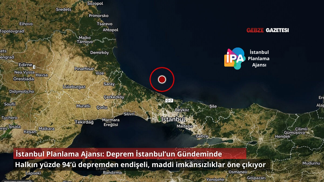 İstanbul Planlama Ajansı Anketi: İstanbullular Depremden Endişeli, Hazırlık Yetersiz