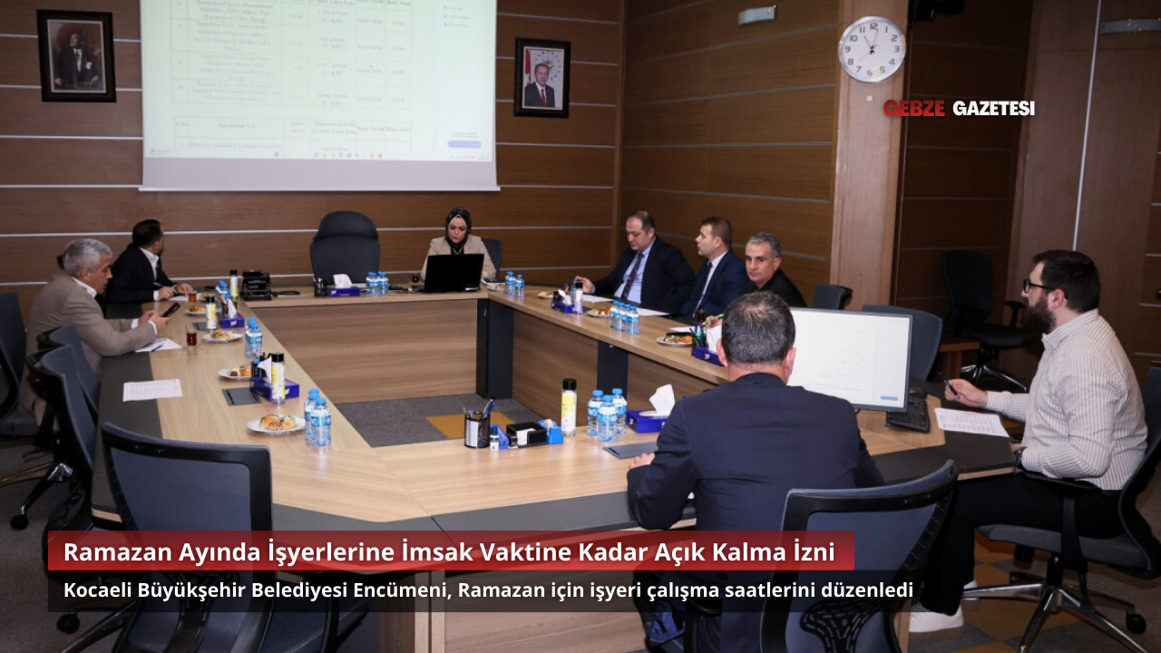 Kocaeli’de Ramazan Düzenlemesi: İşyerleri İmsaka Kadar Açık Olacak