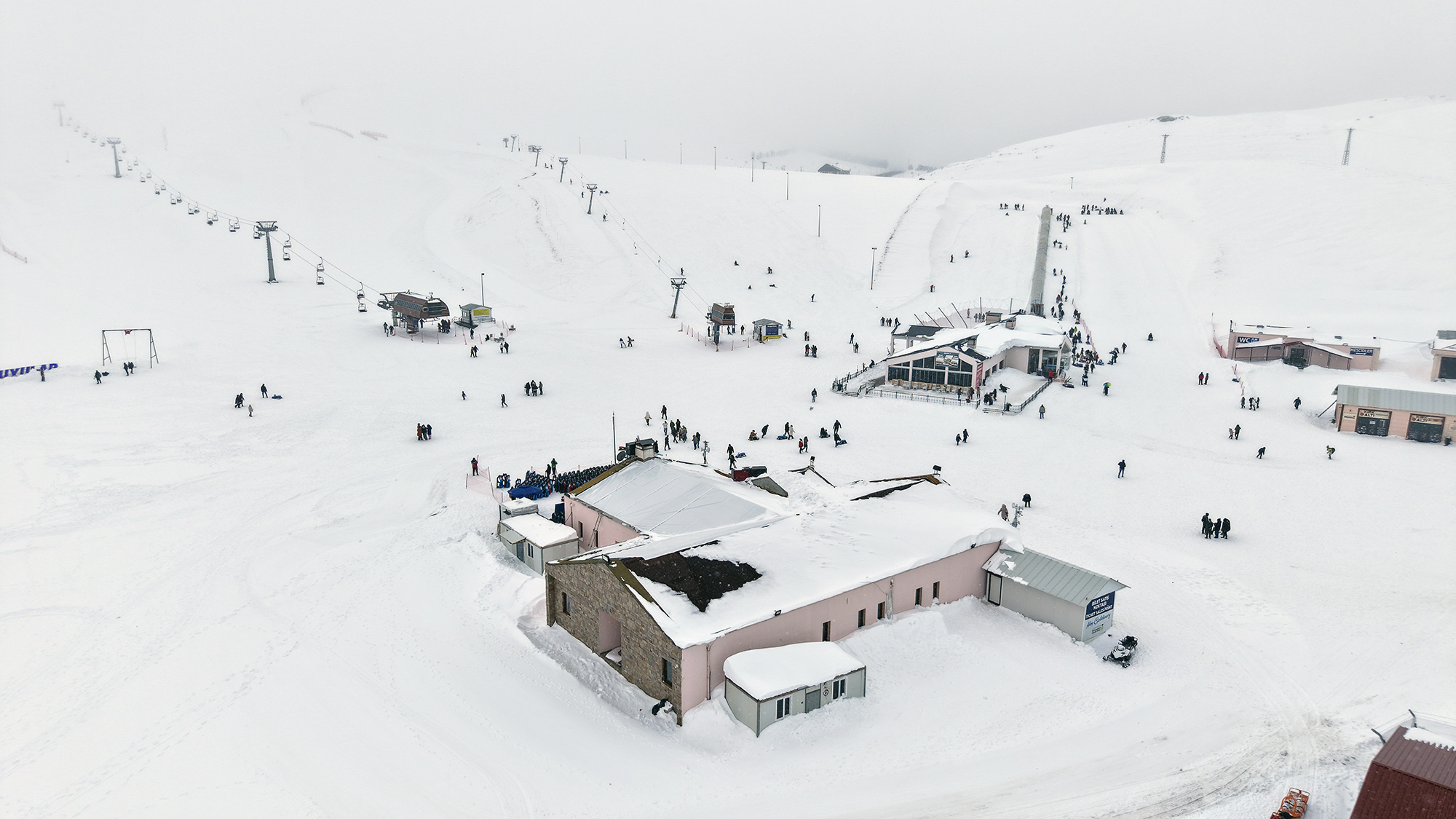 Türkiye’de karın en yoğun olduğu kayak merkezi belli oldu