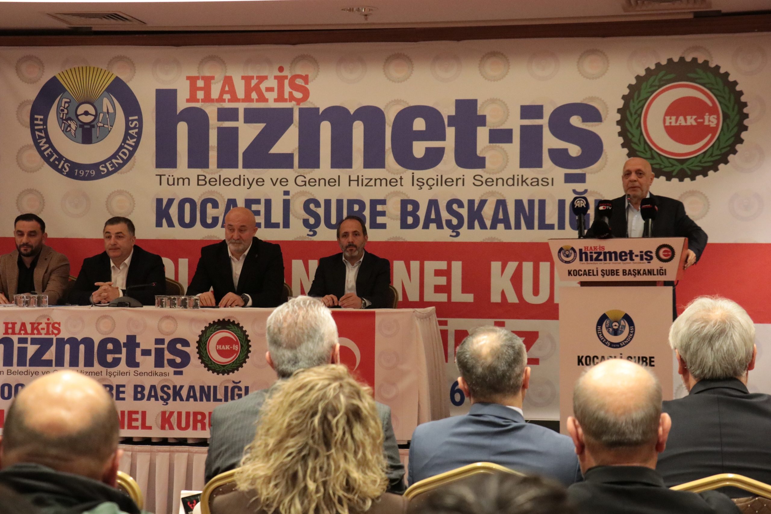 HAK-İŞ Genel Başkanı Arslan Kocaeli’de seslendi: “Biz sadece toplu sözleşme yapan sendika değiliz“