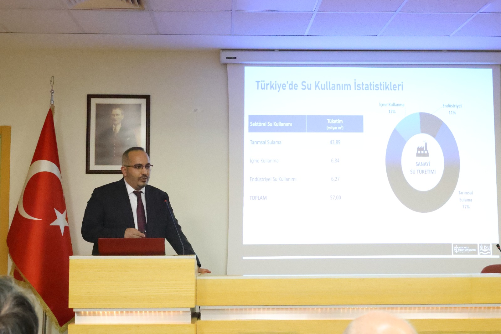 İSU’DAN KOÜ’DE ATIK SU VE GERİ KAZANIM SEMİNERİ