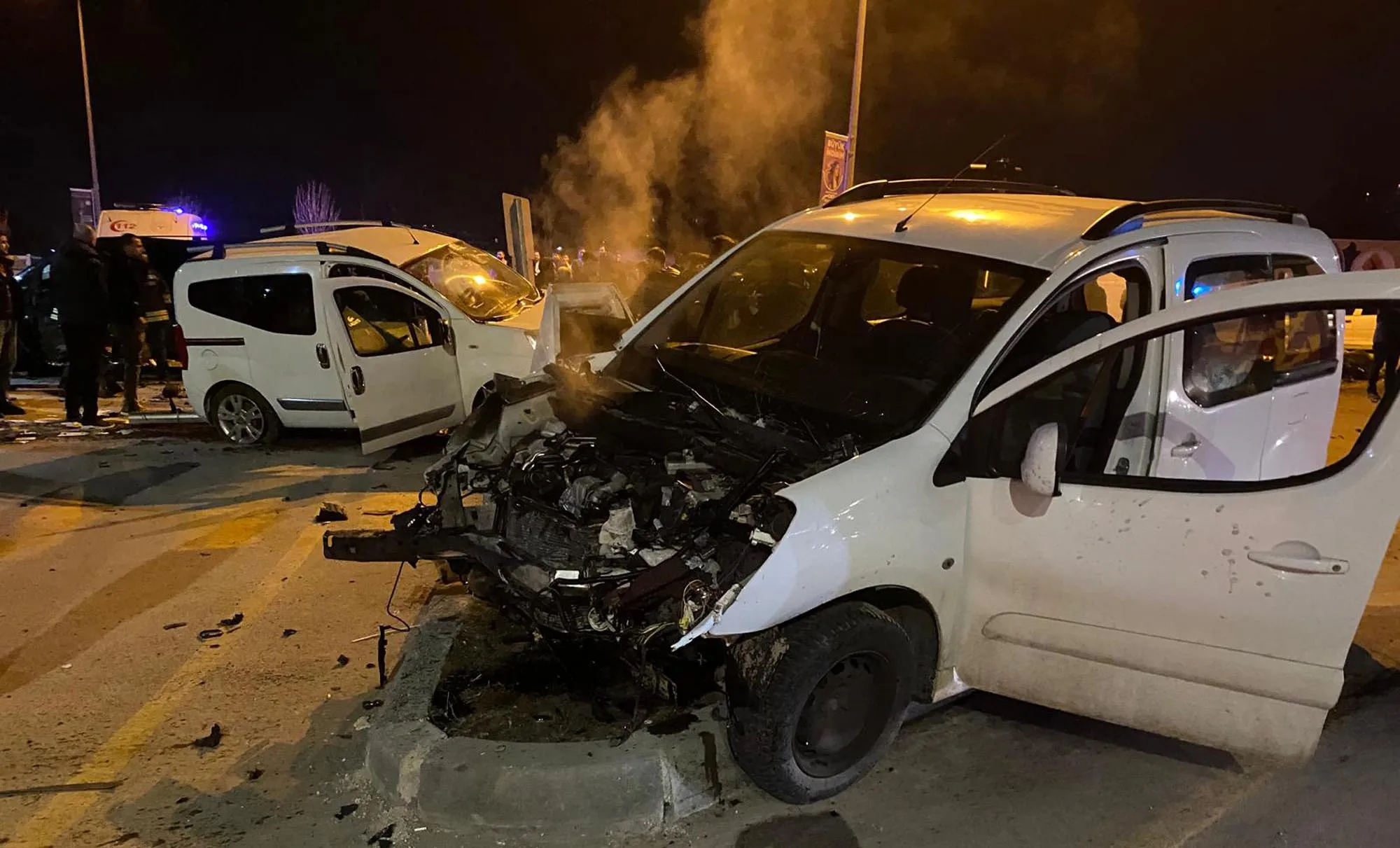 Bayram Arifesinde trafik kazaları