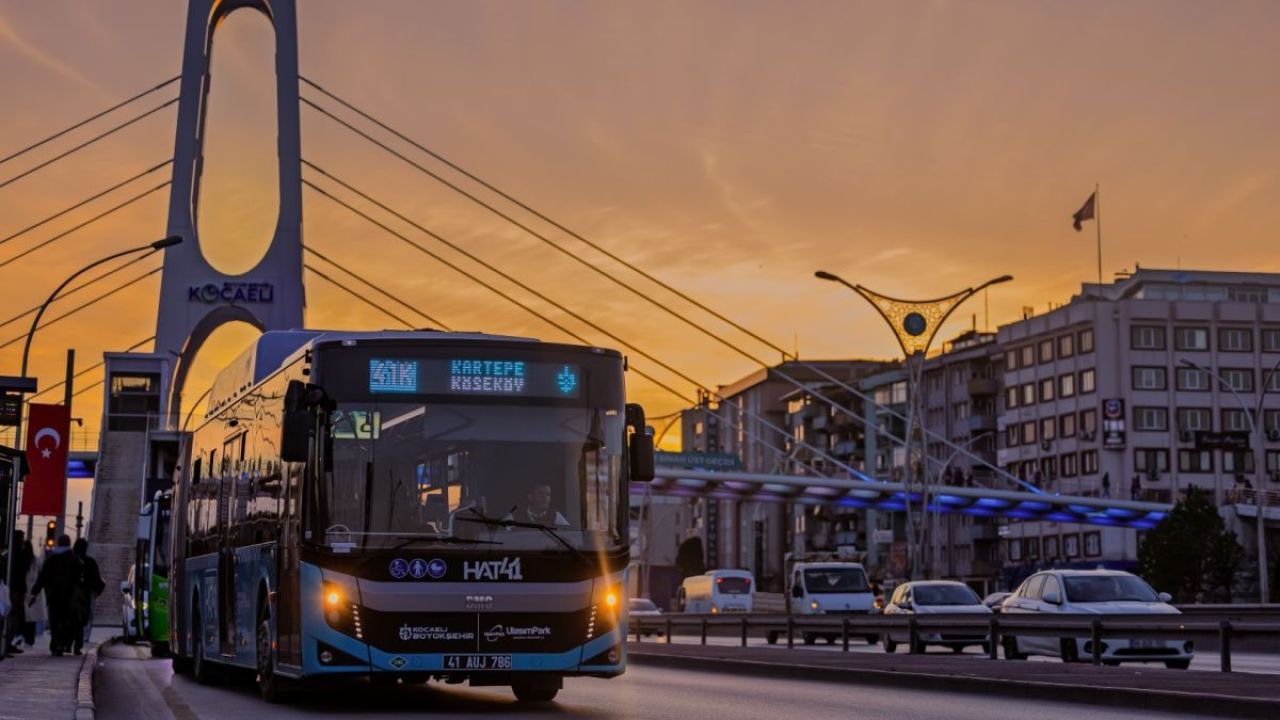 Kocaeli’de bayramda toplu taşıma 3 gün ücretsiz olacak