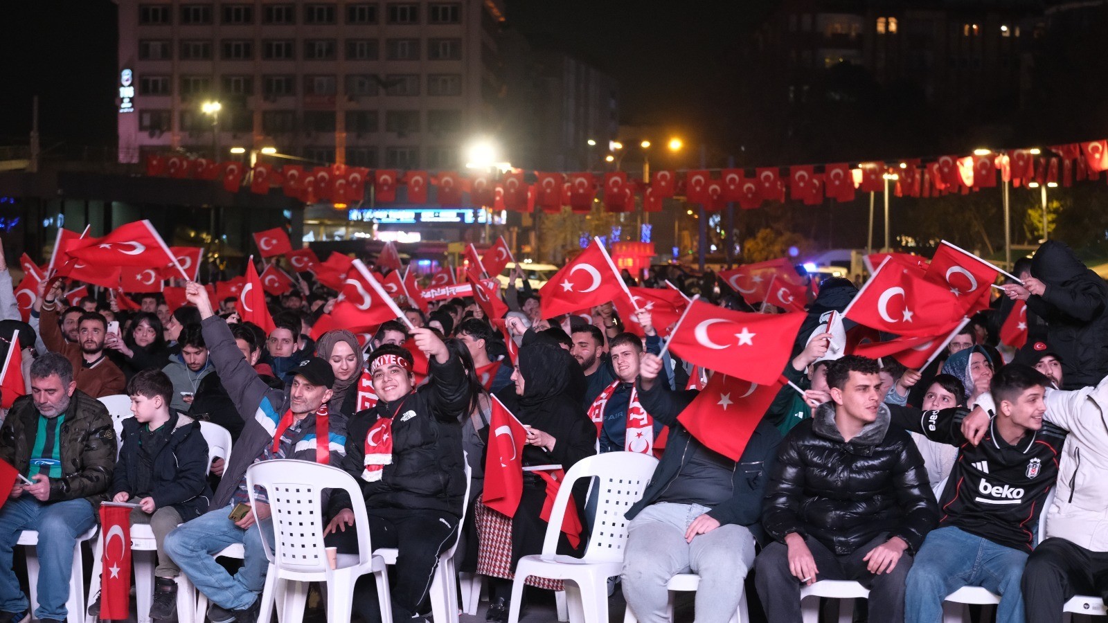 Kocaeli’de Dünya Kupası coşkusu