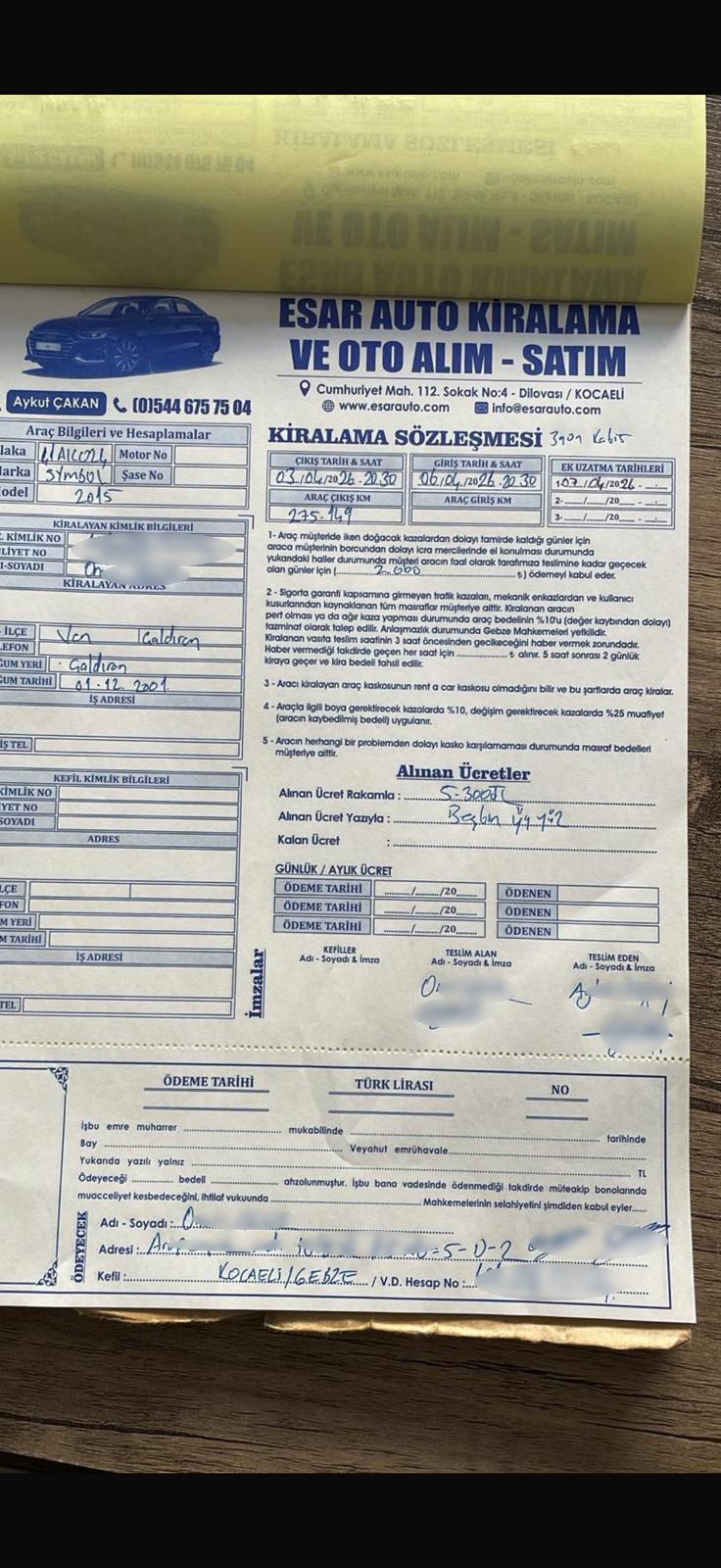 Saldırganlar kiralık aracı geri vermemiş: Teslim süresi dün dolmuş