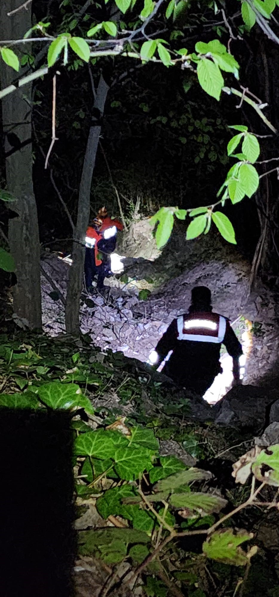 Ormanda yollarını kaybettiler, ekipler kurtardı