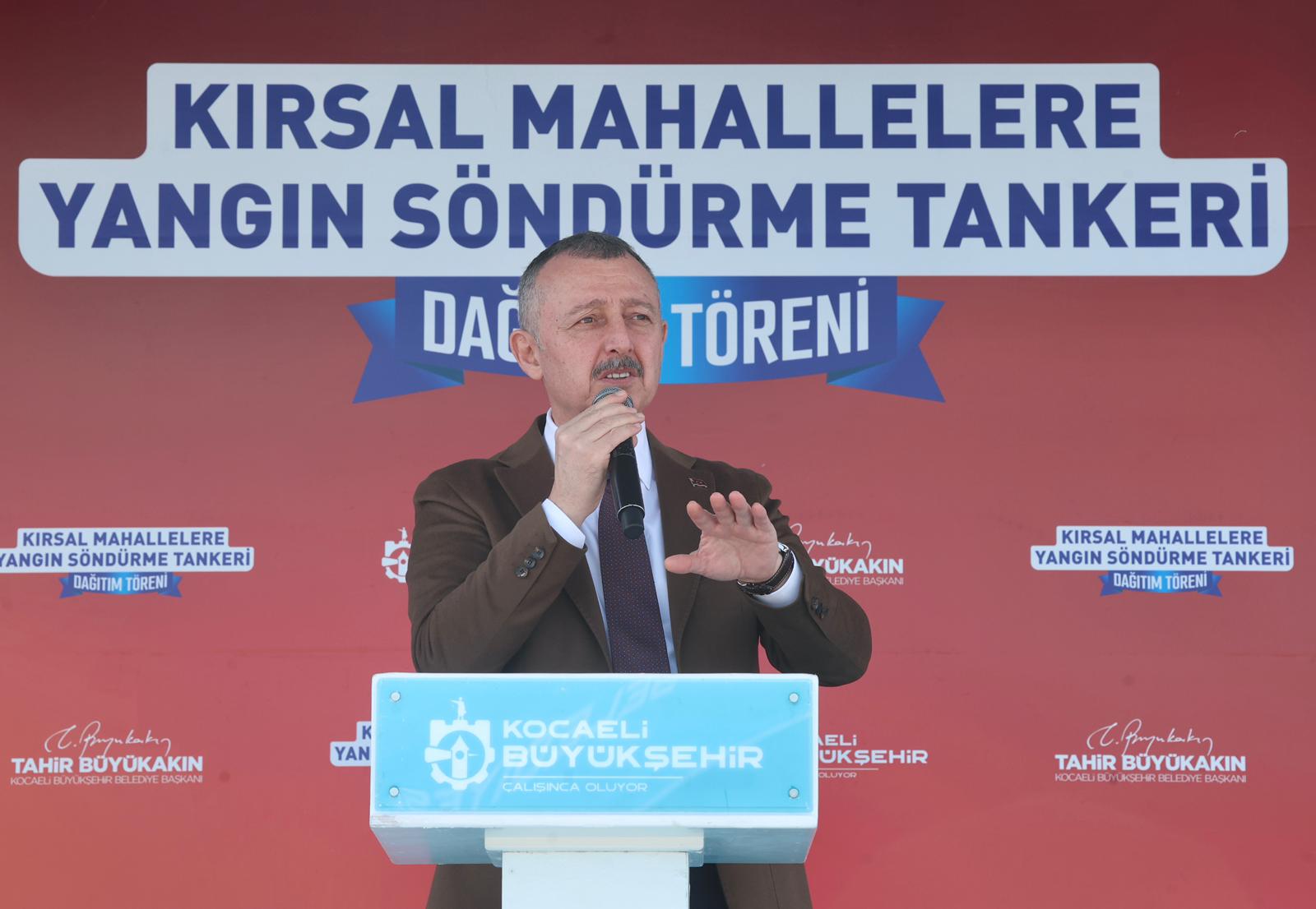 “Afetlere müdahale hızında örnek gösteriliyoruz”