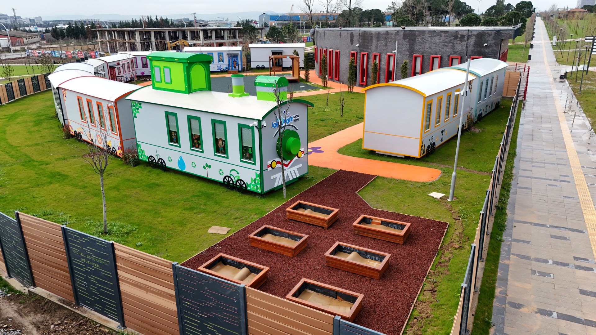 Gebze Lokomotif Çocuk Köyü hizmete giriyor