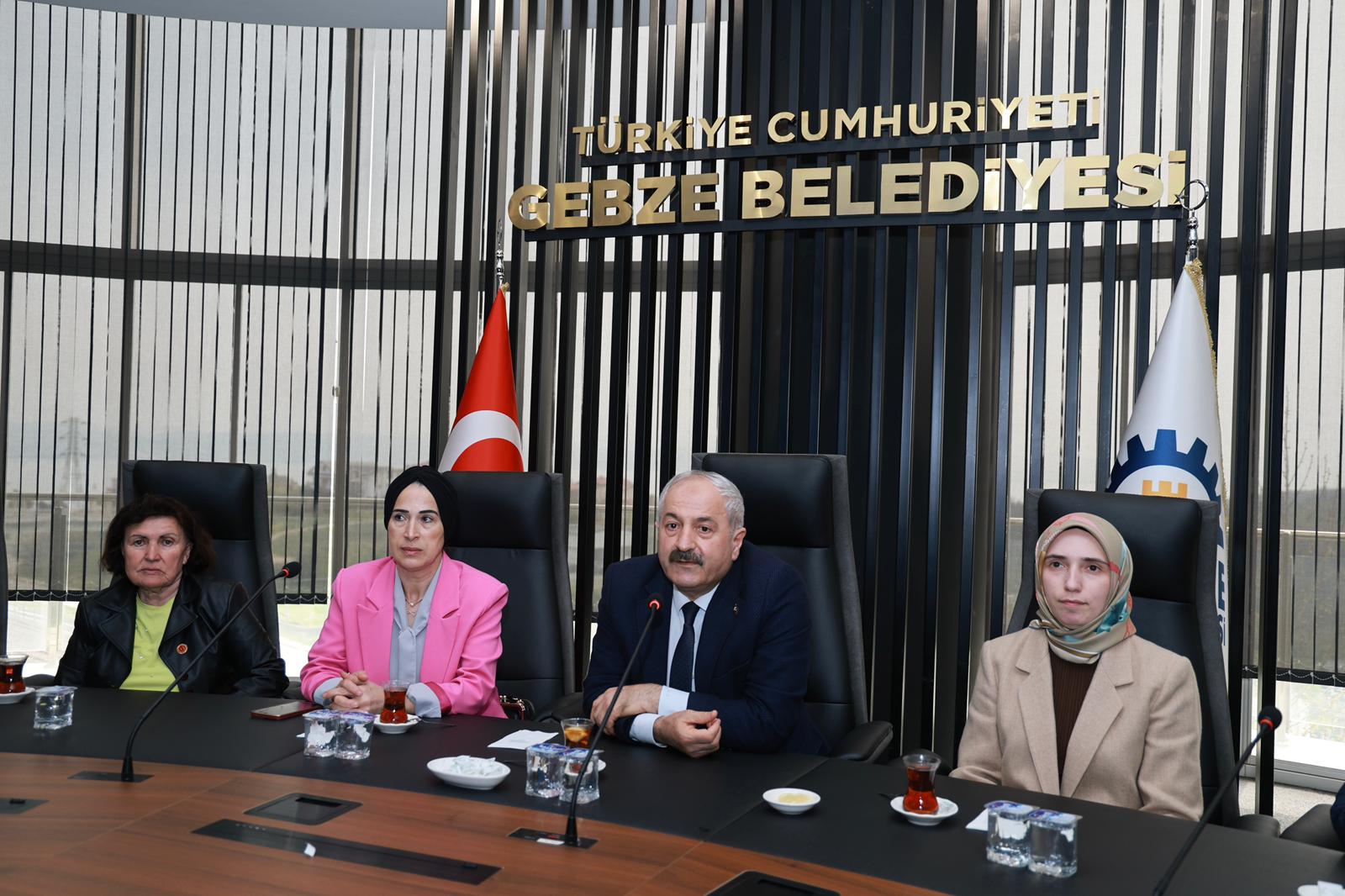 Gebze Belediyesi Kadın Muhtarları Ağırladı